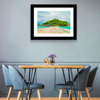 Koh Nang Yuan Sandbar Island Beach Wall Art