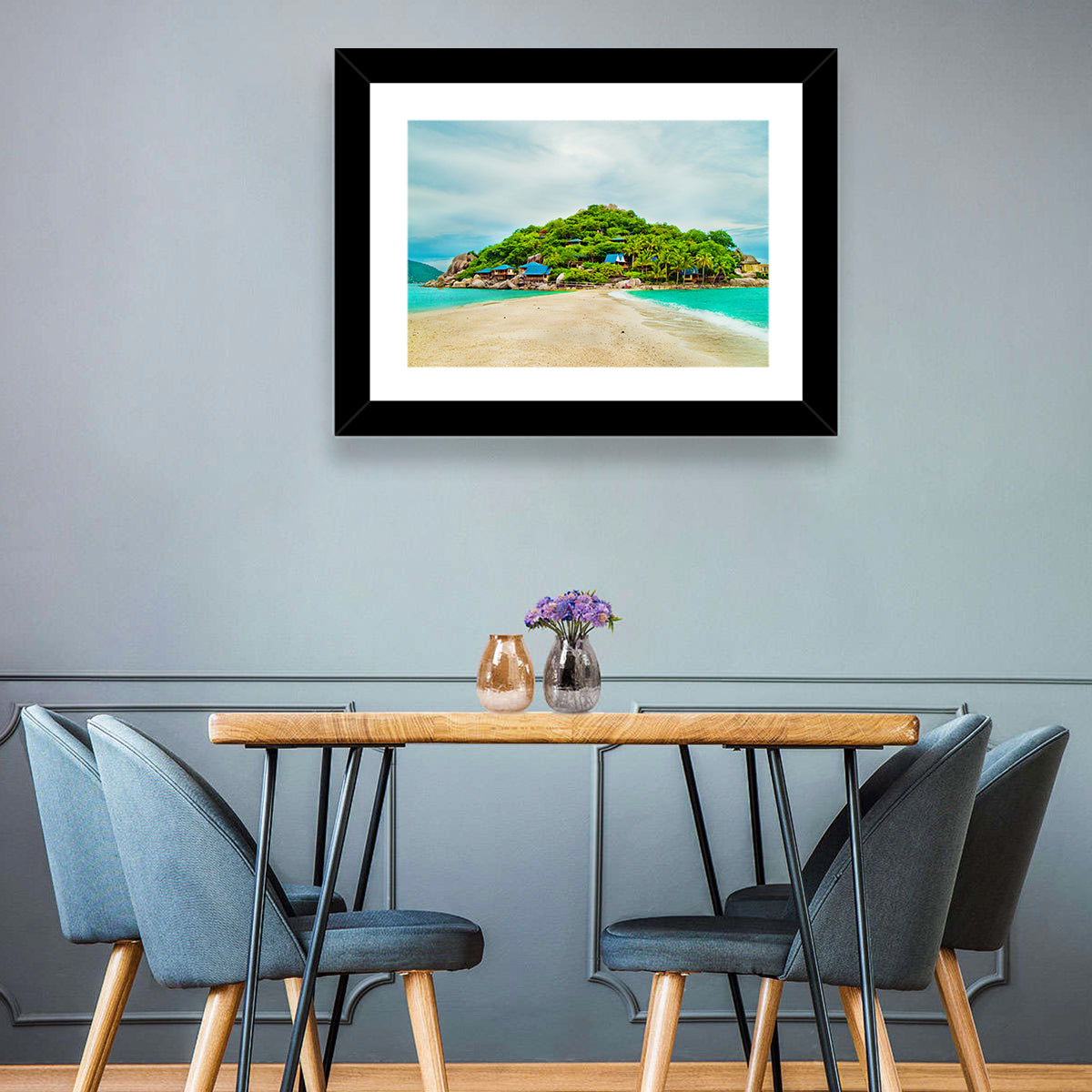 Koh Nang Yuan Sandbar Island Beach Wall Art