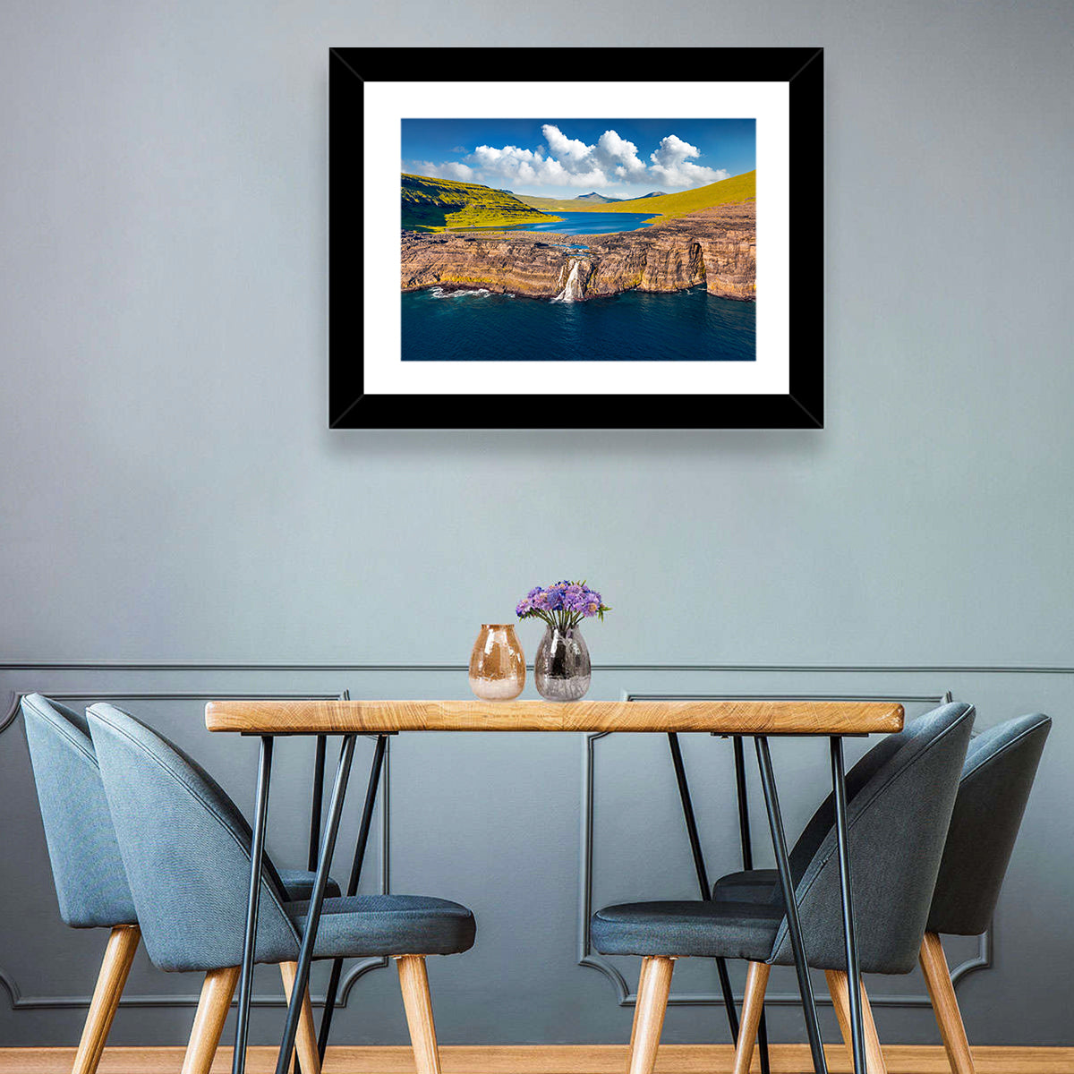 Mulafossur Waterfall Gasadalur Wall Art
