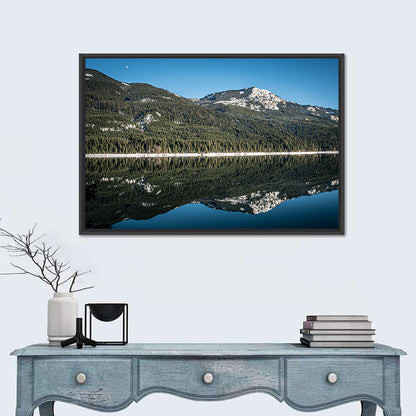 Kachess Lake Moon Reflection Wall Art