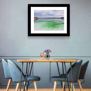 Emerald Salt Lake Wall Art