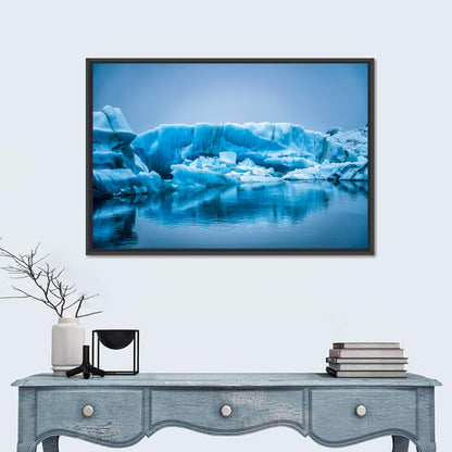 Icebergs in Jokulsarlon Wall Art