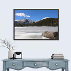 Bear Lake Winter View Wall Art