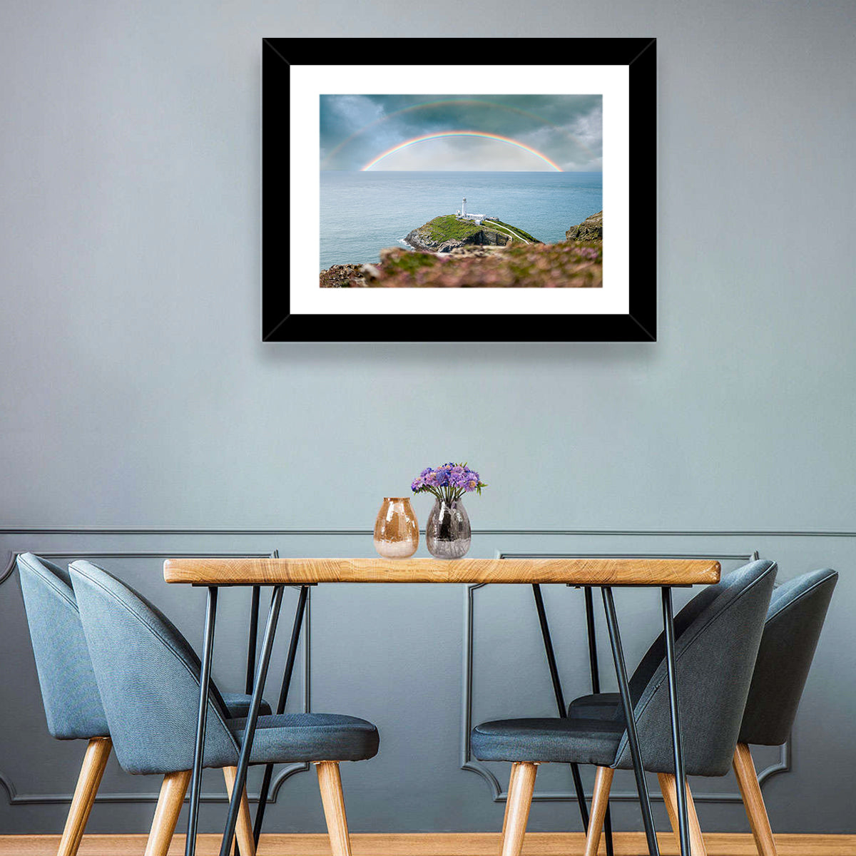 South Stack Lighthouse Coastline Wall Art