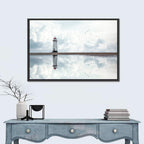 Wales Seashore Lighthouse Wall Art