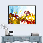 Impasto Floral Garden Wall Art