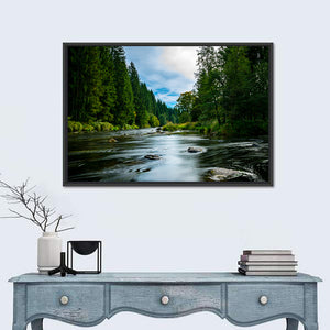 Bavarian Forest River Wall Art