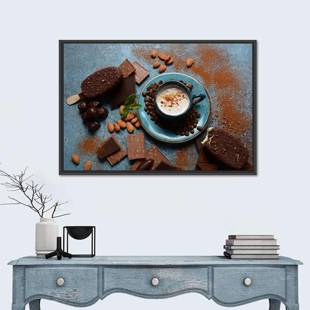 Coffee and Ice Cream Still Life Wall Art