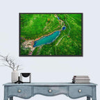 Meadows Lake Aerial Wall Art