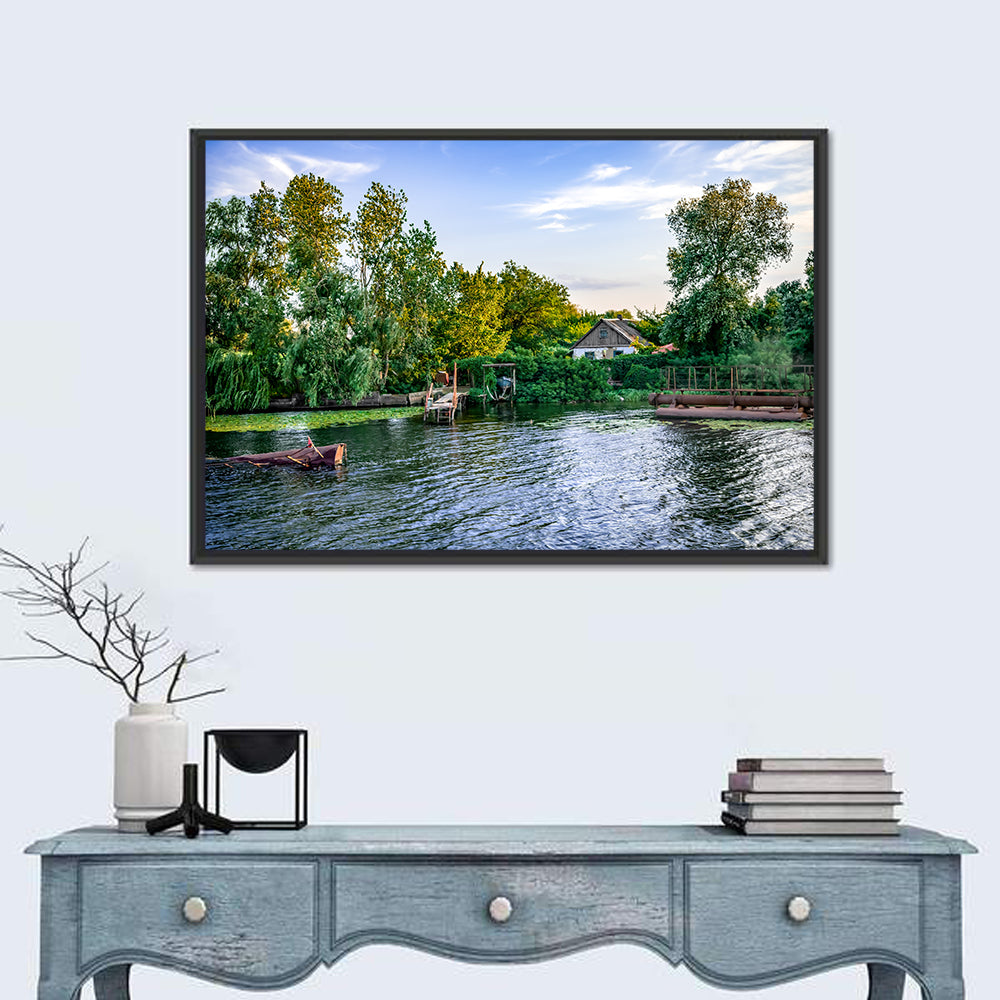 Konka River Golden Hour Wall Art