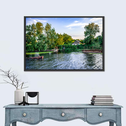 Konka River Golden Hour Wall Art