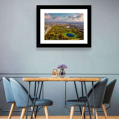 Hyde Park Aerial View Wall Art