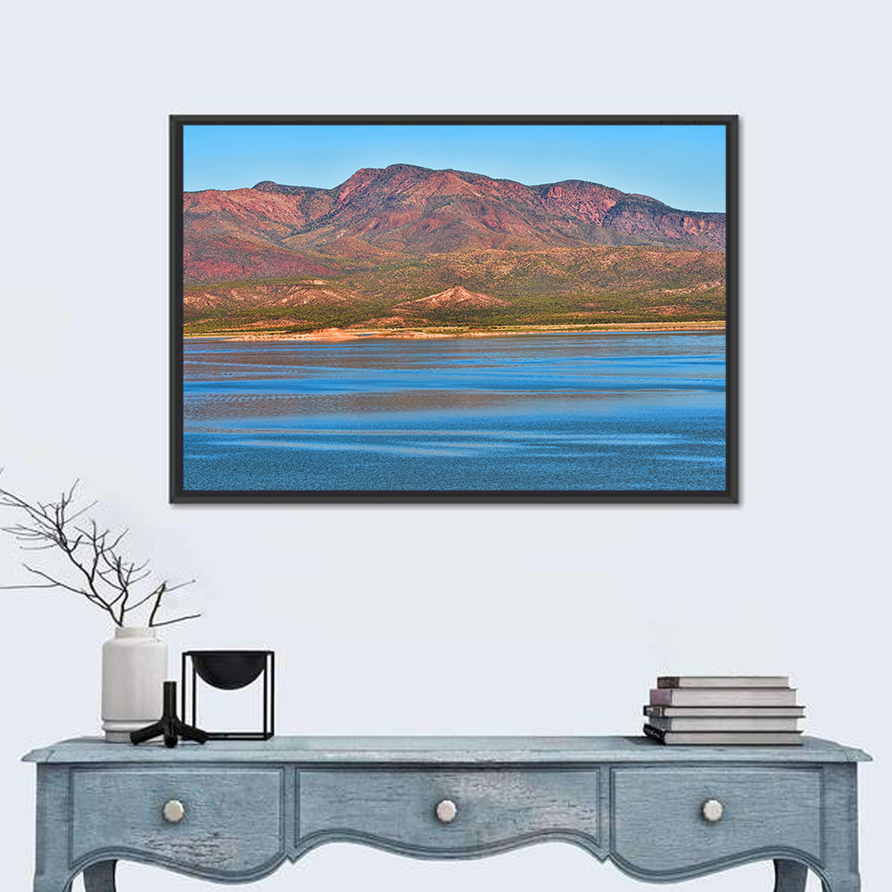 Blue Roosevelt Lake Vista Wall Art