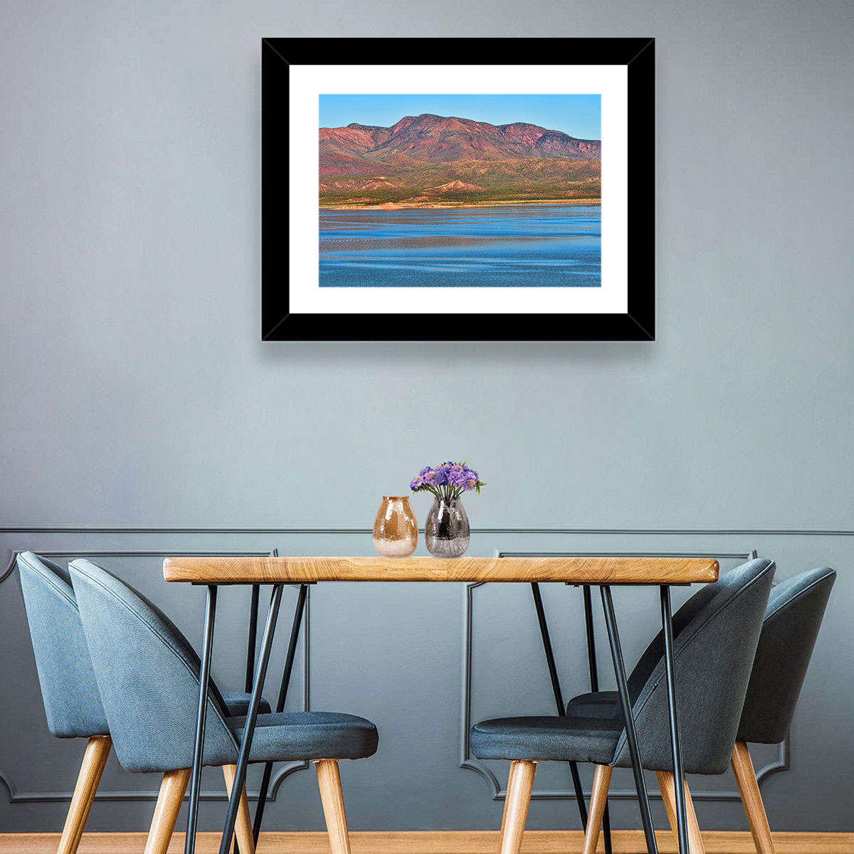 Blue Roosevelt Lake Vista Wall Art