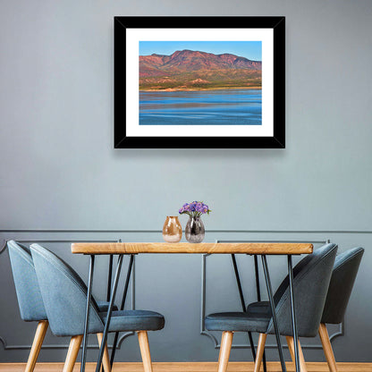 Blue Roosevelt Lake Vista Wall Art