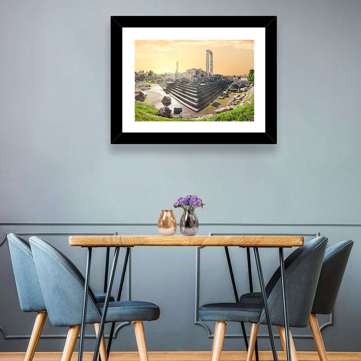 Temple of Apollo at Didyma at Golden Hour Wall Art