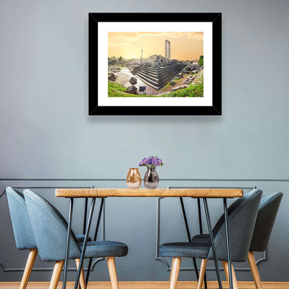 Temple of Apollo at Didyma at Golden Hour Wall Art