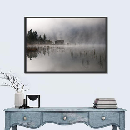 Ferchensee Morning Mist Wall Art