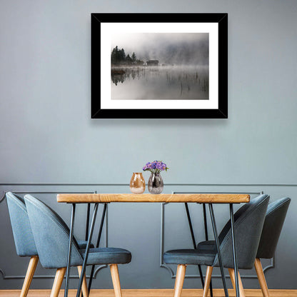 Ferchensee Morning Mist Wall Art
