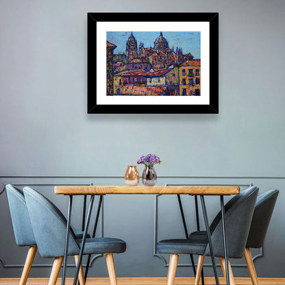 Salamanca Cathedral Rooftops Wall Art