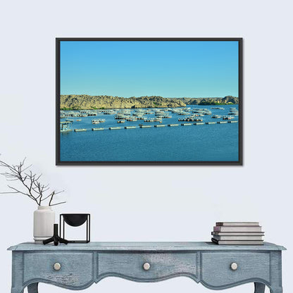 Philae Harbor, Lake Nasser Wall Art