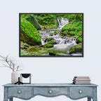 Mossy Forest Stream Wall Art