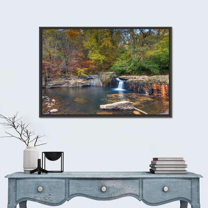 Freeman Mill Stone Dam Pond Wall Art