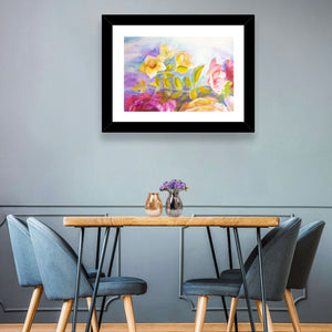 Watercolor Floral Wall Art