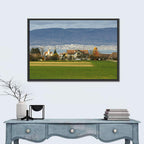 Lake Neuchatel Countryside View Wall Art