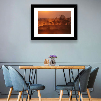 Kakerdaja Bog at Sunrise Wall Art