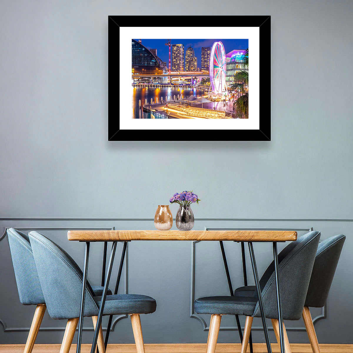 Darling Harbour Nightscape Wall Art
