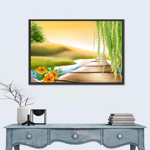 Island Paradise Painting Wall Art