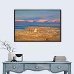 Masada Over the Dead Sea Wall Art