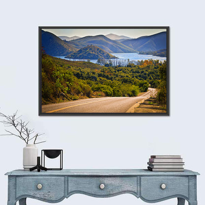 Lake Hodges Roadside Vista Wall Art