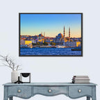 Istanbul Sunrise at Yeni Cami Wall Art