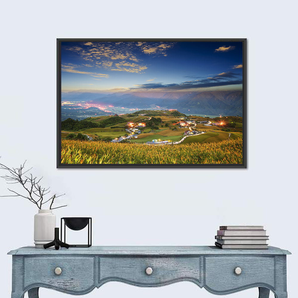 Sixty Stone Mountain Nightscape Wall Art