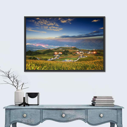 Sixty Stone Mountain Nightscape Wall Art
