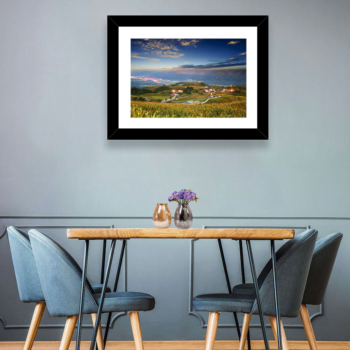 Sixty Stone Mountain Nightscape Wall Art