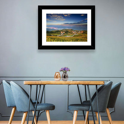 Sixty Stone Mountain Nightscape Wall Art