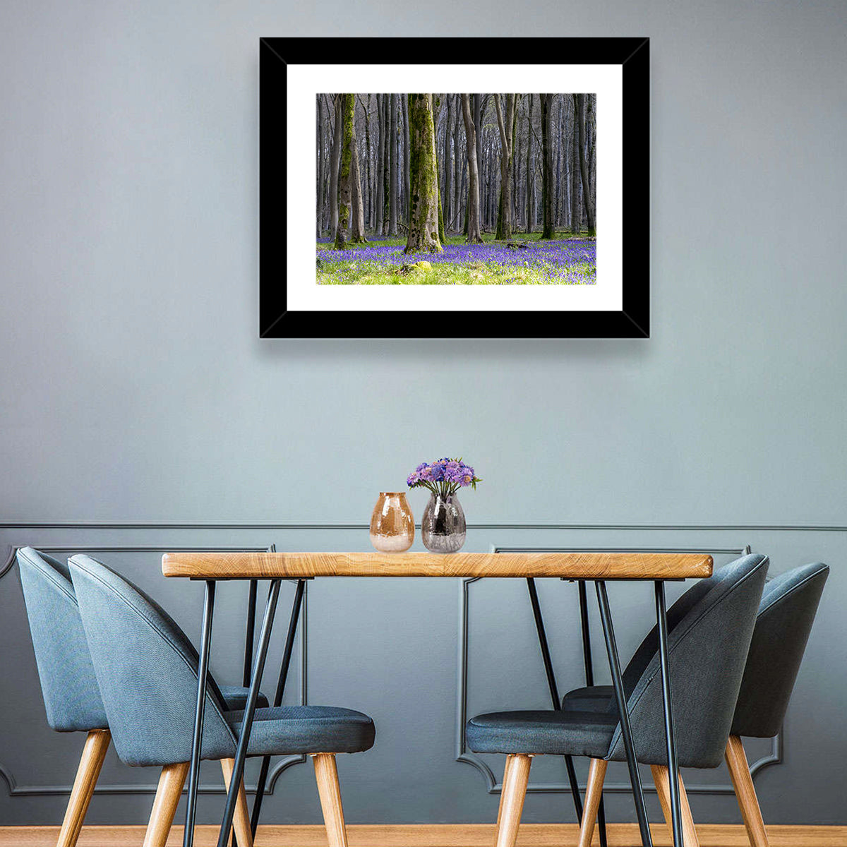 Bluebell Beechwood Grove Wall Art