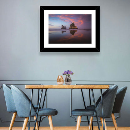 Wharariki Beach Sunrise Wall Art