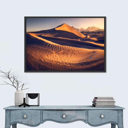 Tabuk Golden Hour Dunes Wall Art