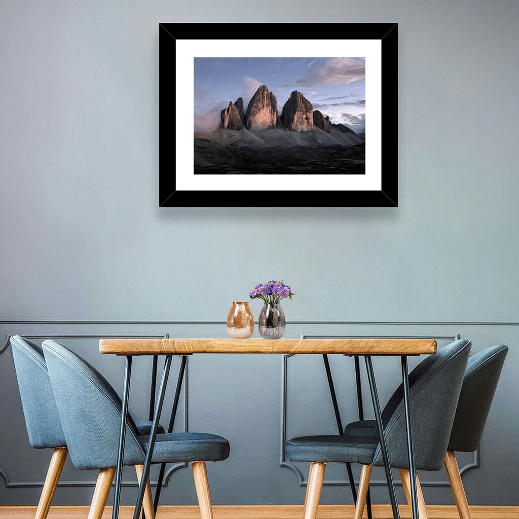 Tre Cime at Dusk Wall Art