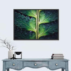 Fern Stem Macro Study Wall Art