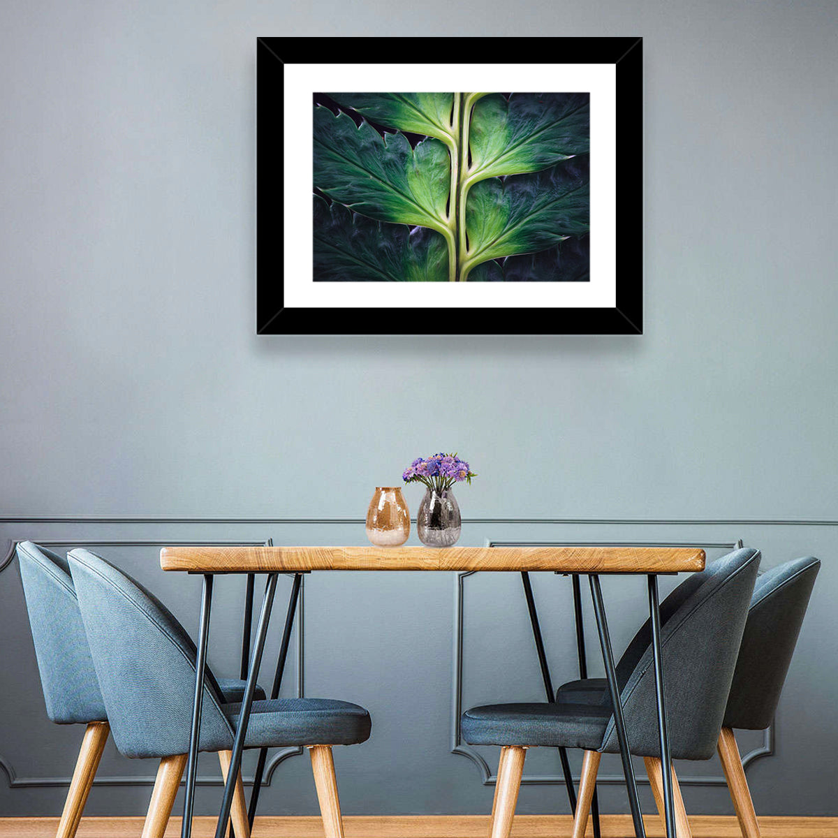 Fern Stem Macro Study Wall Art