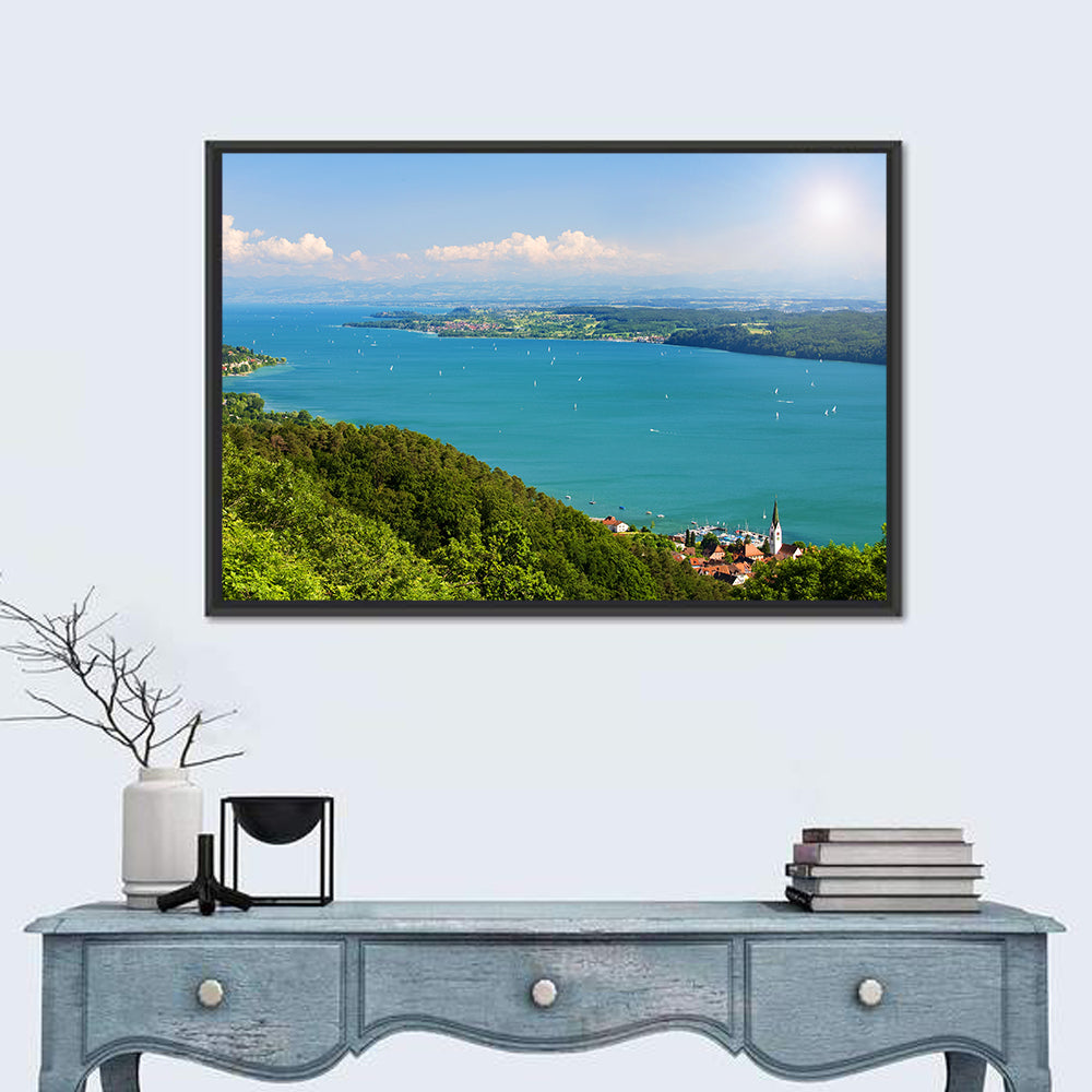 Immenstaad View of Lake Constance Wall Art