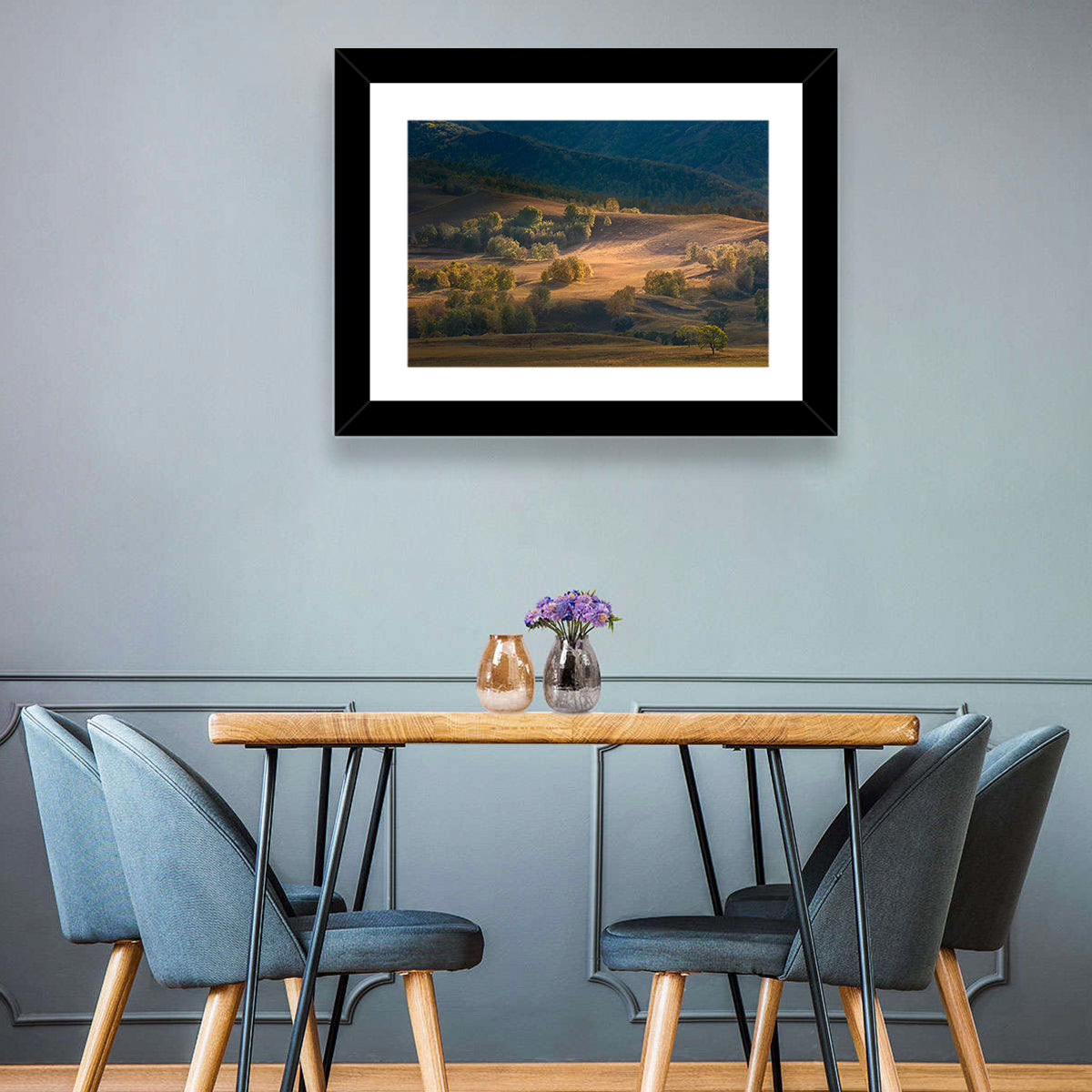 Bashang Plateau Golden Hour Wall Art