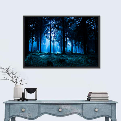 Thuringia Forest at Dusk Wall Art
