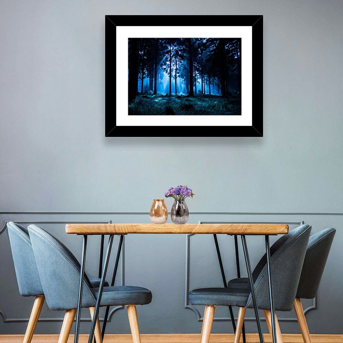 Thuringia Forest at Dusk Wall Art
