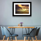 Mont-saint-michel Castle at Dusk Wall Art